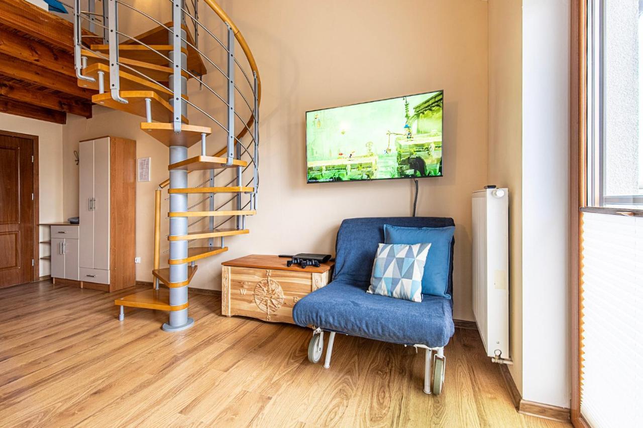 Atrium - Pokoje Studio Krynica Morska Bagian luar foto